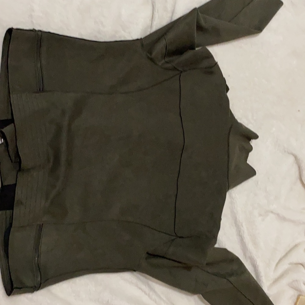 Anna Cai shirt jacket green large - Picture 3 of 3